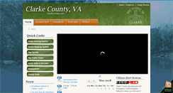 Desktop Screenshot of clarkecounty.gov