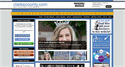 Desktop Screenshot of clarkecounty.com